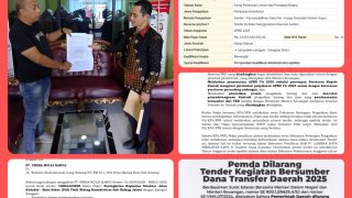 Waduh,, Instruksi SE Kemenkeu dan Kemendagri Dilanggar Pokja Kabupaten Sanggau Terkait Larangan Tender Dana Transfer Daerah