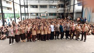 Polsek Tambora Gelar Police Go To School, Imbau Pelajar Ciptakan Ramadan Aman Dan Damai