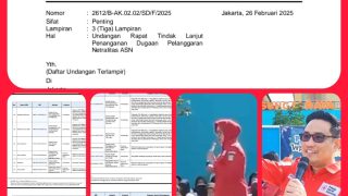 Miris,, Diduga Kuat Pejabat Pemda Kalbar Terjerat Sanksi BKN Akibat Pelanggaran Netralitas ASN