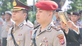 Kapolresta Tangerang Pimpin Sertijab Kasat Reskrim, Kompol Septa Badoyo Gantikan Kompol Arief