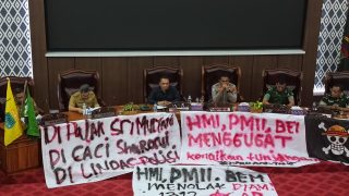 Unjuk Rasa Mahasiswa dan Masyarakat Disambut baik oleh Forkopimda